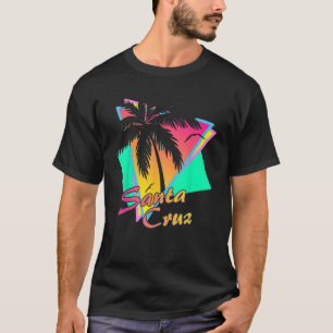Santa Cruz CA California 70er 80er Summer Retro Ei T-Shirt