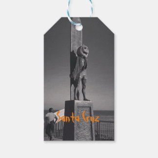 Santa Cruz, CA Halloween-Aufkleber Geschenkanhänger