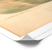 Santa Cruz, CA. Panoramakarte (1586A) - restaurier Poster (Ecke)