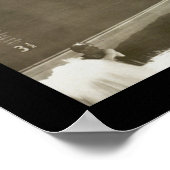 Santa Cruz CA Plunge Foto 1908 Poster (Ecke)