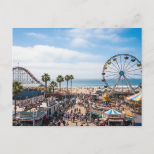 Santa Cruz California Beach Boardwalk Postkarte
