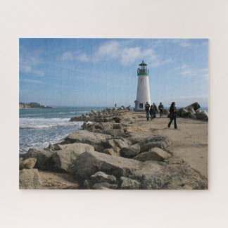Santa Cruz California Beach Walton Lighthouse Puzzle