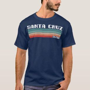 Santa Cruz California CA Retro Vintag Surfer Prem T-Shirt