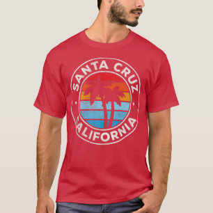 Santa Cruz California CA Vintag Retro 70er Long S T-Shirt