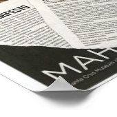 Santa Cruz California Collage – Protest Art Poster (Ecke)