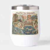 Santa Cruz California Dreams Map UCSC Surfing (Vorderseite)