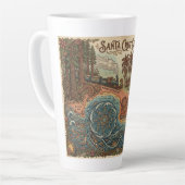 Santa Cruz California Dreams Map – Vibrant Coast Milchtasse (Linke Ecke)