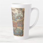 Santa Cruz California Dreams Map – Vibrant Coast Milchtasse (Rechts)