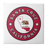 Santa Cruz California Fliese (Vorderseite)