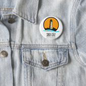 Santa Cruz California Leuchtturm Button (Beispiel)