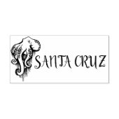 Santa Cruz California Octopus Rubber Briefmarke Gummistempel (Prägung)
