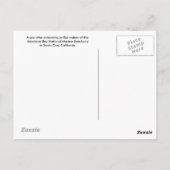 Santa Cruz California Otter Postcard Postkarte (Rückseite)