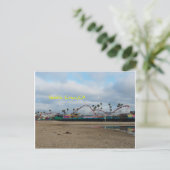 Santa Cruz California Postkarte (Stehend Vorderseite)