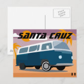 SANTA CRUZ CALIFORNIA POSTKARTE (Vorne/Hinten)