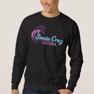 Santa Cruz California Retro Vintag Surfen Sweatshirt