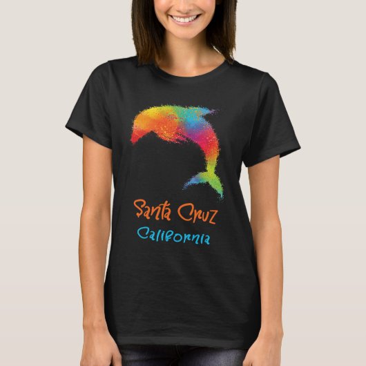 Santa Cruz  California  Souvenir  2 T-Shirt (Vorderseite)