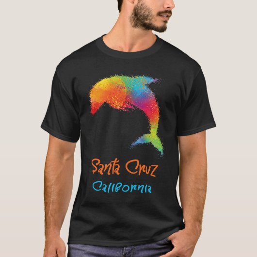 Santa Cruz  California  Souvenir  2 T-Shirt (Vorderseite)