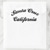 Santa Cruz California Sticker (Tasche)