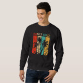 Santa Cruz California Sunset 70er 80er Surfer Summ Sweatshirt (Vorne ganz)