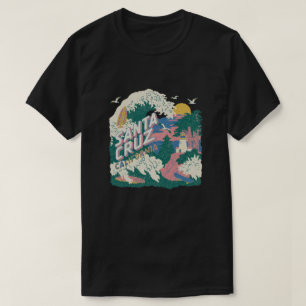Santa Cruz California Surf Reise T-Shirt