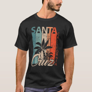 Santa Cruz California Surfer Skater Vintage Retro T-Shirt