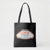 Santa Cruz California Sweet Vintag Sign Tasche (Vorderseite)