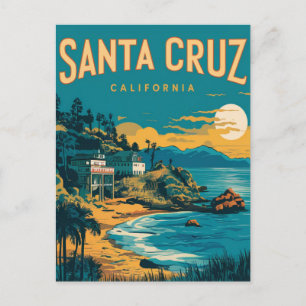 Santa Cruz California Travel Postkarte