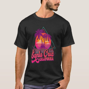 Santa Cruz California Urlaub Retro 80er Beach Sou T-Shirt