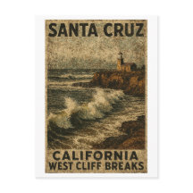 Santa Cruz California West Cliff Steamer Lane