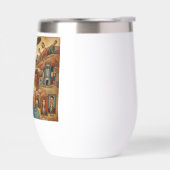 Santa Cruz California Whimsical Map UCSC Boardwalk (Links)