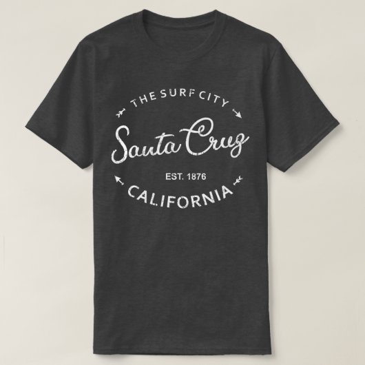 Santa Cruz City Souvenirs Surf City T-Shirt (Design vorne)
