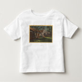 Santa Cruz County, CA - Pionierstadt Kleinkind T-shirt (Vorderseite)