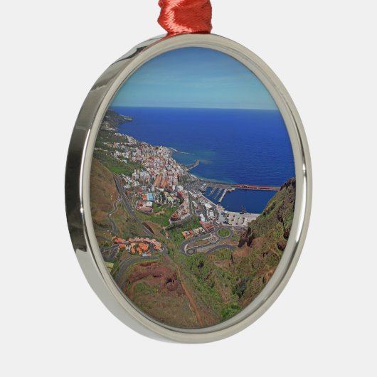Santa Cruz de La Palma Kanarische Inseln Spanien Silbernes Ornament (Rechts)