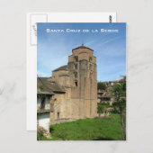 Santa Cruz de la Seros Postkarte (Vorne/Hinten)