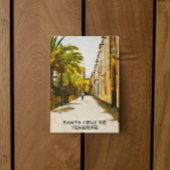 Santa Cruz de Tenerife Öl Paint Postkarte