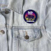 Santa Cruz Kalifornien Button (Beispiel)
