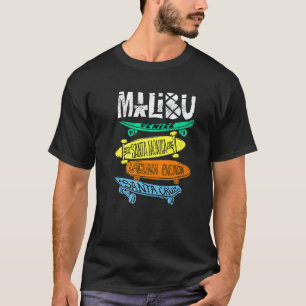 Santa Cruz Kalifornien Ca Retro Vintage Surfer Mal T-Shirt