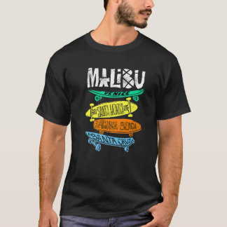 Santa Cruz Kalifornien Ca Retro Vintage Surfer Mal T-Shirt