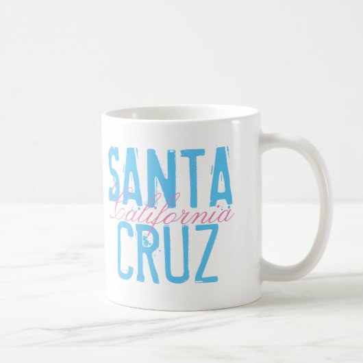 Santa Cruz Kalifornien Kaffeetasse (Rechts)