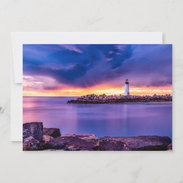 Santa Cruz, Kalifornien, Leuchtturm (Vorderseite)