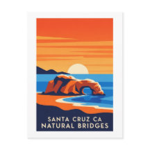 Santa Cruz Kalifornien – Natural Bridges Sonnenunt