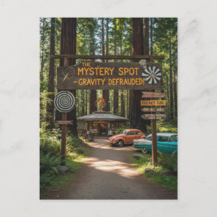 Santa Cruz Kalifornien The Mystery Spot Postkarte