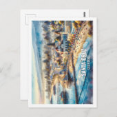 Santa Cruz Kalifornien USA Fantastischer Place Was Postkarte (Vorne/Hinten)