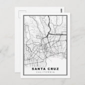 Santa Cruz Karte (Vorne/Hinten)