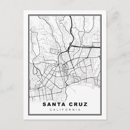 Santa Cruz Karte (Vorderseite)