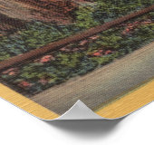 Santa Cruz Landkreis, CA Eintritt in den Park der  Poster (Ecke)