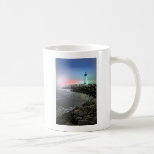 Santa Cruz Leuchtturm Kaffeetasse (Rechts)