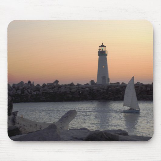 Santa Cruz Leuchtturm Mousepad (Vorne)
