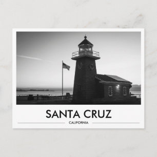 Santa Cruz Leuchtturm UCSC Geschenkidee Abschiedsg Postkarte