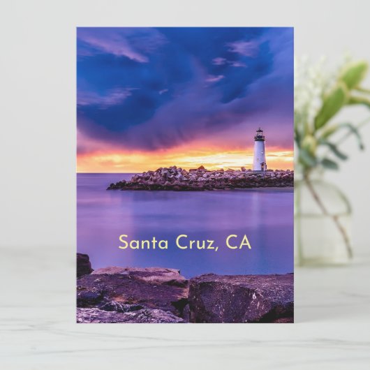 Santa Cruz, Leuchtturm von CA (Stehend Vorderseite)